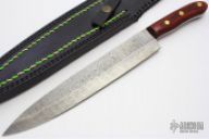 Damascus Camp Knife