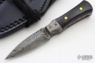 Mini Damascus Neck Knife