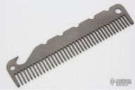 Large Tactical EDC Ti Comb w/ Bottle Opener