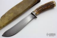 Damascus Green River Utility Knife