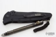 TKI Delta S/E #014 and Hinderer Investigator Pen w/ Steel Flame Clip