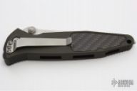 160-5GR Socom Elite M/A Green - Satin Serrated - Carbon Fiber