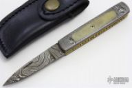 Damascus & Bone Slipjoint