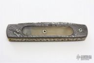 Damascus & Sheep Horn Slipjoint