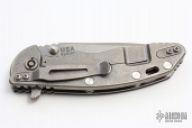 XM-18 3.5" Spanto Flipper - Black/Green G10