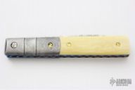 Damascus and Ivory Physicians Knife