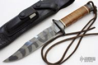 Bowie Fixed Blade - Tigerstripe Blade