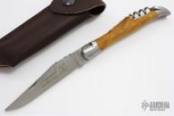 Laguiole Knife with Corkscrew