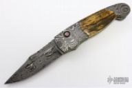 Damascus & Mammoth Ivory Auto