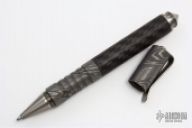 Tactical Pen - Damascus/Carbon Fiber