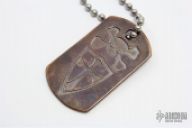 Crusader Warrior Dog Tag