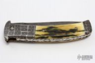 Mammoth Ivory and Damascus Auto