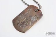 Bushido Koi Dog Tag