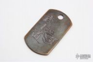 Bushido Snake Dog Tag