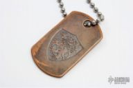 Crusader Lion Dog Tag