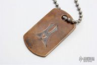 Jeremy Marsh "M" Dog Tag