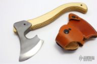 Laminated Birch Handled Belt Axe