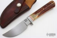Upswept Fixed Blade with Sheath