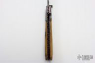 Damascus and Mammoth Ivory Linerlock