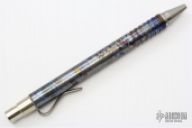 Titanium Click Pen with Flamed Finish, 375 Series