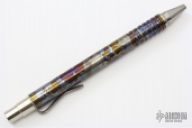 Titanium Click Pen with Flamed Finish, 375 Series