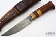 Walnut and Stellar's Sea Cow Mountain Knife