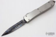 SS Ultratech Double Edge HG Blued High Contrast Damascus