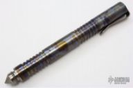 500 Series Ti Screw Cap Pen with Flamed Finish