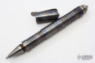 500 Series Ti Screw Cap Pen with Flamed Finish