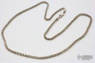 Talon 3mm Solid Sterling Silver 24" Necklace