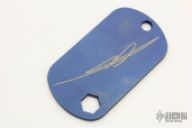 Titanium Dogtag #0149 w/ Ball Chain