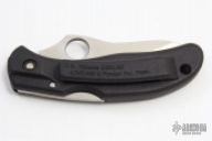 C33PSBK Vintage Spyderco Zytel Pro Grip #030