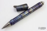 500 Series Ti Screw Cap Pen with Flamed Finish