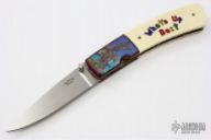 Engraved and Scrimed Linerlock Folder