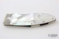 Carved MOP Linerlock