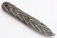 Damascus Magnetic Push Dagger