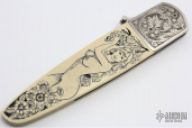 Engraved and Scrimed Linerlock Folder