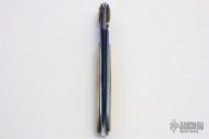 Damascus and Mammoth Ivory Linerlock