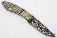 Damascus Lyle Style Fixed Blade