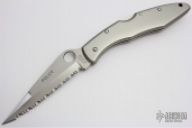 Police Serrated - Tuff Ram Coated Aluminum