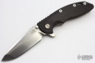 XM-18 3.5" Spanto Flipper with Smooth Carbon Fiber Scale