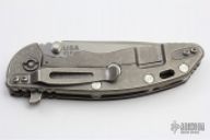 XM-18 3.5" Spanto Flipper with Smooth Carbon Fiber Scale