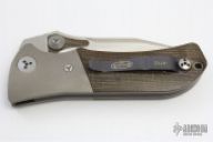 MTX2 D/A Green Canvas Satin Serrated #0735 05/2004