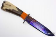 Damascus & Walrus Ivory Hunter