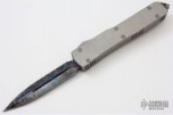 SS Ultratech Double Edge HG Blued High Contrast Damascus