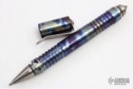 500 Series Ti Screw Cap Pen with Flamed Finish