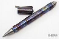 500 Series Ti Screw Cap Pen with Flamed Finish