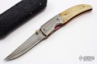 Damascus and Mammoth Linerlock