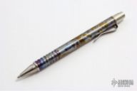Titanium Click Pen with Flamed Finish, 375 Series