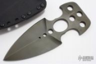 Spade of Mars Push Dagger - Hollow Ground